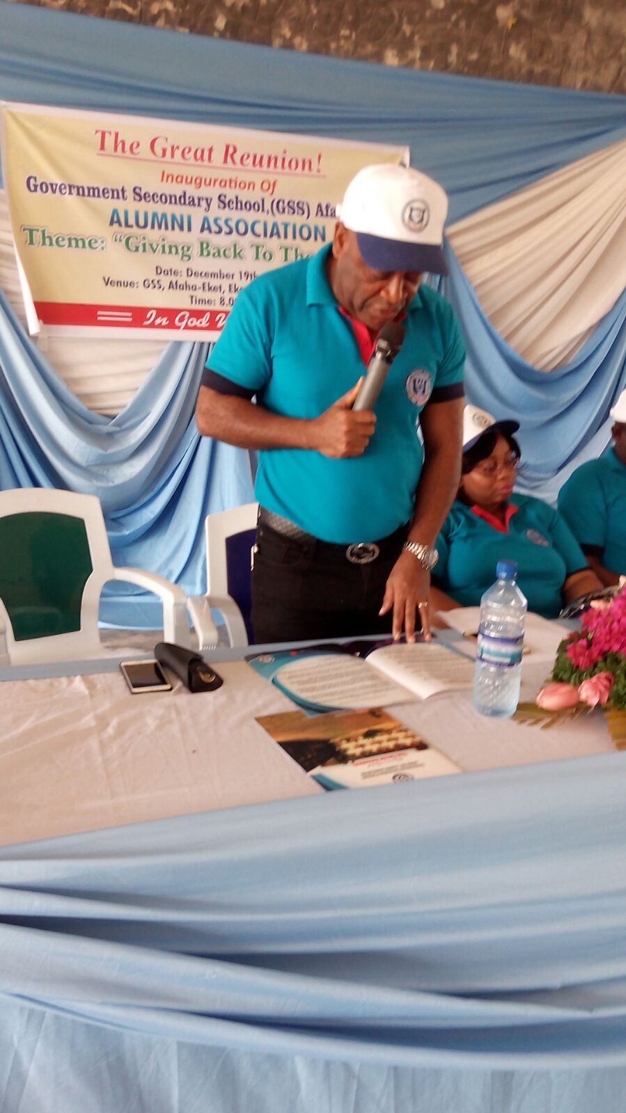 Read more about the article FAREWELL ADDRESS BY THE OUT-GOING PRESIDENT OF GSSAE ALUMNI ASSOCIATION HON. DAVID LAWRENCE